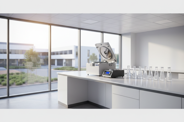 Modern lab with advanced scientific tools from laboratory equipment suppliers Johannesburg showcased on a clean workbench.