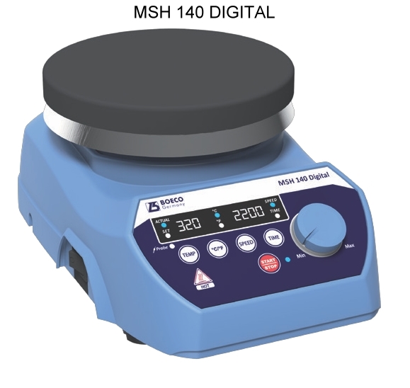 BOECO Magnetic Stirrer MSH 140, MSH 140 Digital - Image 4